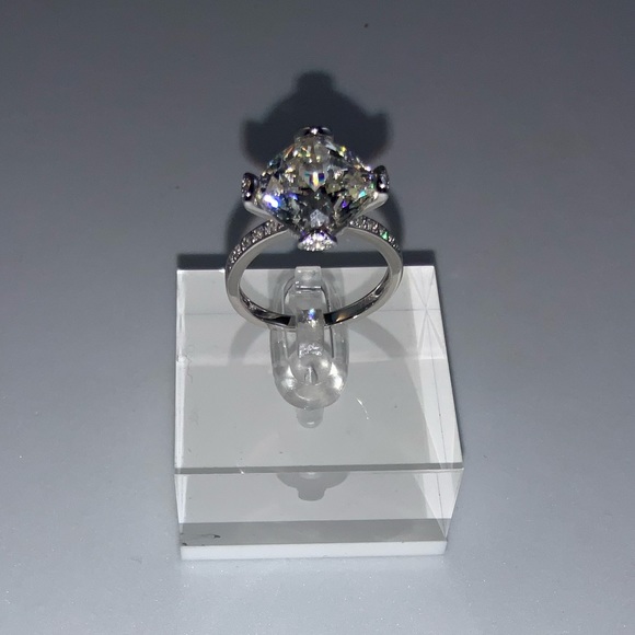 4ct Princess Cut Ring - Picture 12 of 15